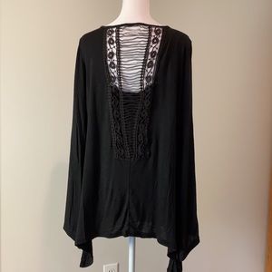 Women's black tunic